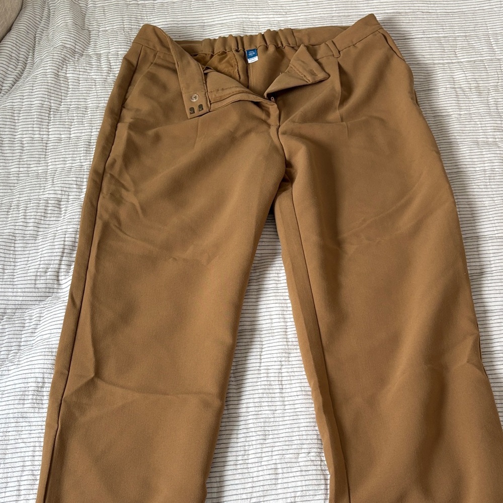 Old Navy Caramel-Tan High Waist Pants